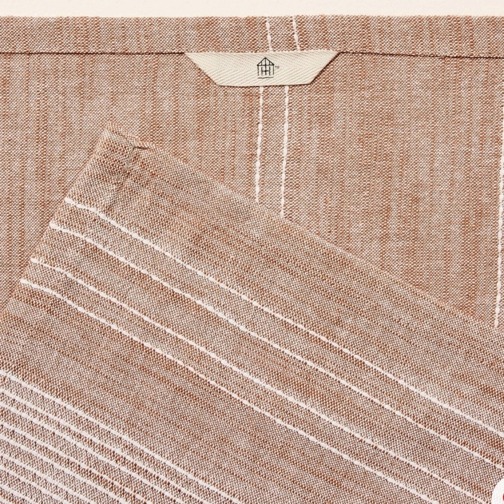 COPY - Hearth & Hand Flour Sack Towel Pumpkin Brown - Picture 3 of 4